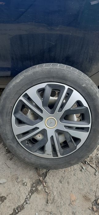 Cauciucuri de iarna + jante pentru Mercedes 215/55/16