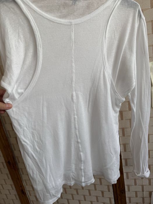 Лонгслив “Massimo Dutti” очень тонкий, легкий, х/б, разм. M-L