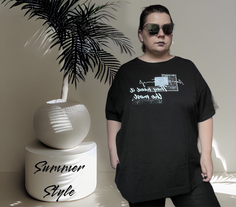 Футболки больших размеров