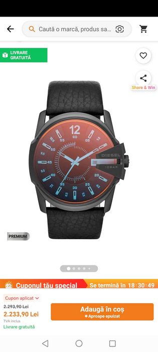 Ceas Diesel model deosebit