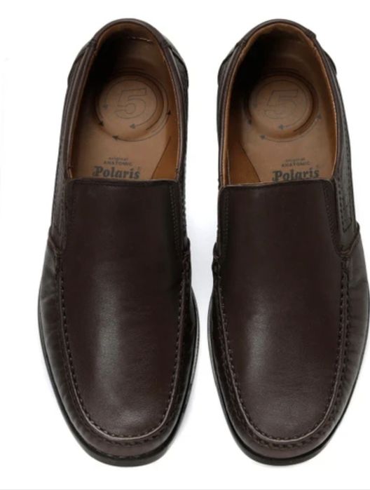 Кожаные лоферы POLARIS