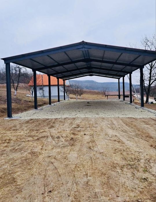 Vand structura din hala metalica schimb cu masina sau atv cu +/- difer