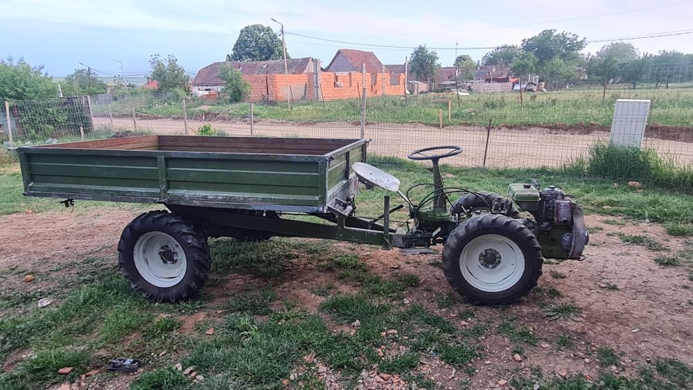 Motoagricola Bertolini 4x4, motor Lombardini