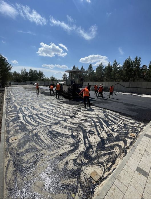 Асфальт/Асфальтирование/ Укладка асфальта