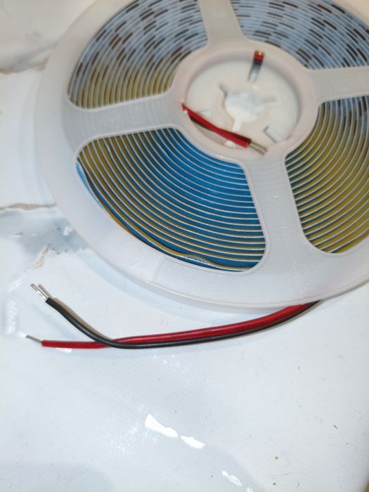 Banda led cob 12v 12w lumina continua culoare  rece cald natural neutr