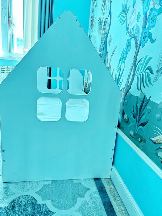 Детская кровать домик с матрасом