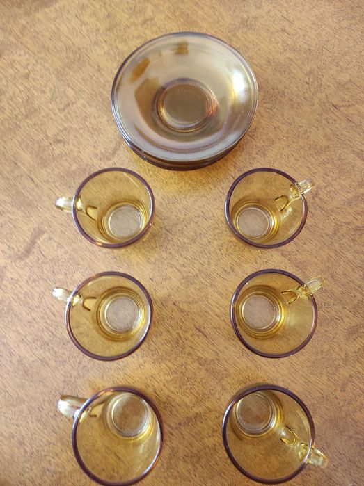 Сервизи за хранене, за чай, за кафе, купички, ваза, пепелник, DURALEX,