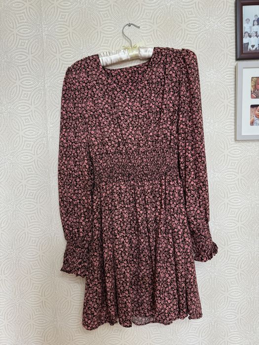 Платье свободное, льняное