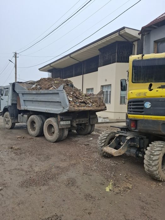 Kamaz  Ekskavator Uy buzish hizmati