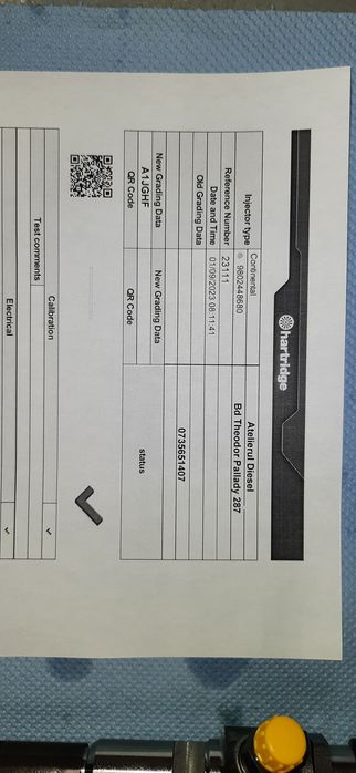 Vand injectoare reconditionate ford 1.6 continental