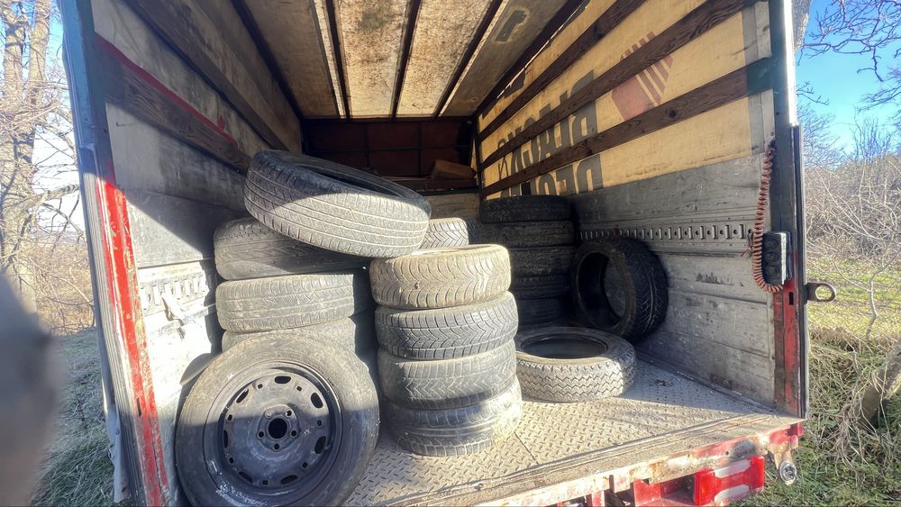 Различни размери джанти и гуми