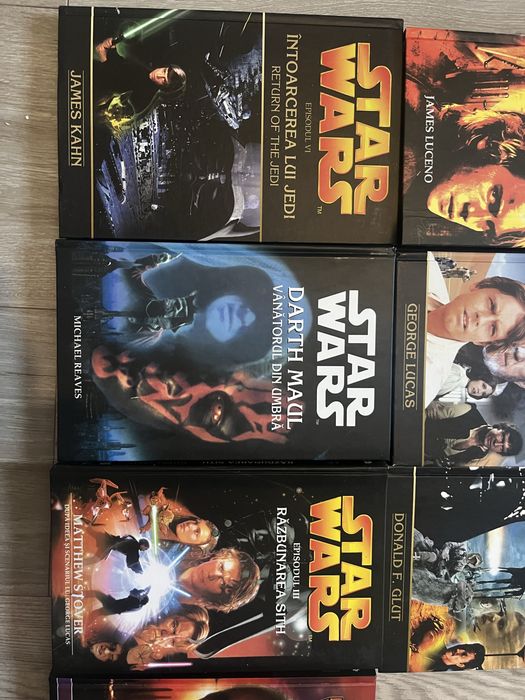 Lot carti Star Wars George Lucas, diferiti autori