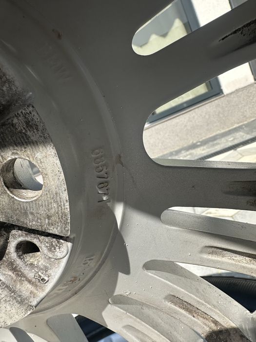 Jante aliaj BMW style 456 - 5x120 R17 + cauciucuri dot 2025 - 225 / 55 / r17 impecabile
