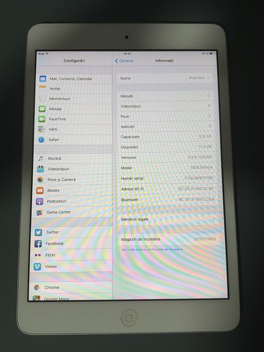 Ipad Mini A1432 - colectie