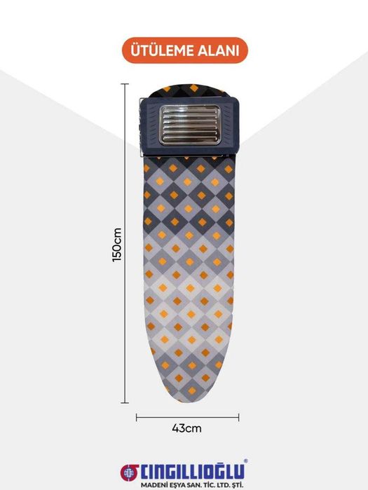 Гладильная доска Ġinjiloglu HAUSWEBER Cm-860