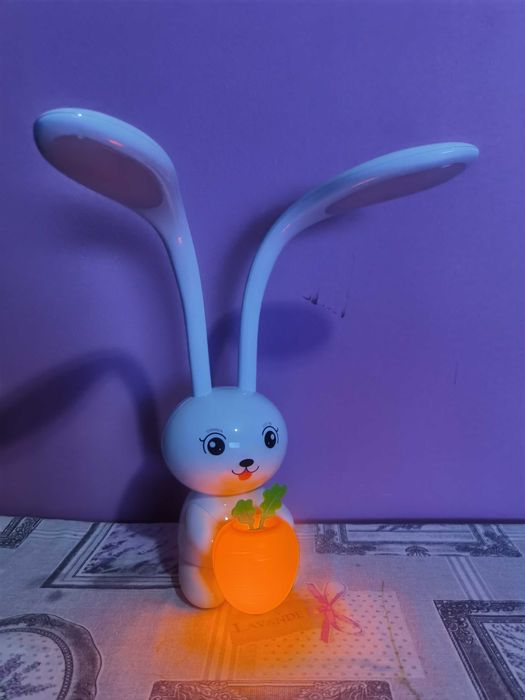 Lampa Birou Led Iepuras Albastru