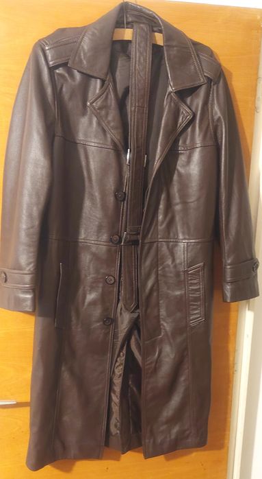 Manta piele armata palton ofiter RAR NOU