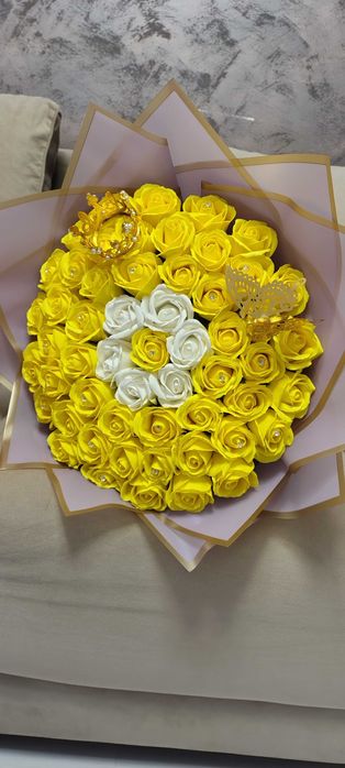 Buchete, aranjamente trandafiri de sapun 1 martie 8 martie