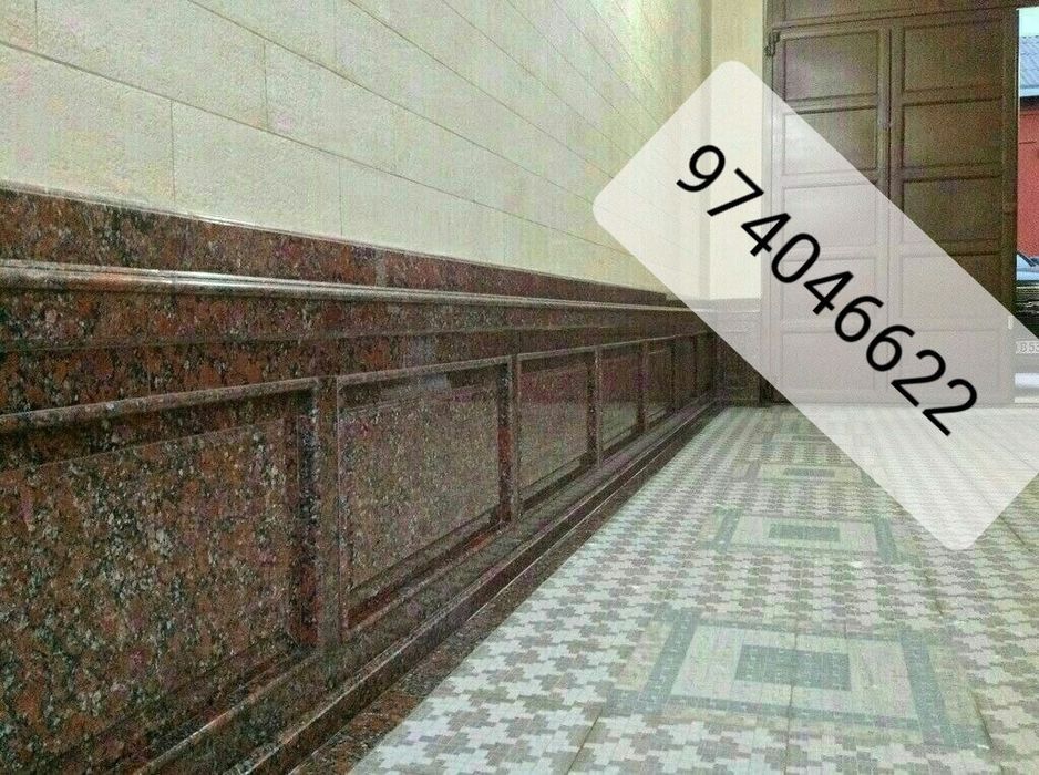 Барча Фасад ишлари киламиз Травертин гранит мрамор корка кабанчик