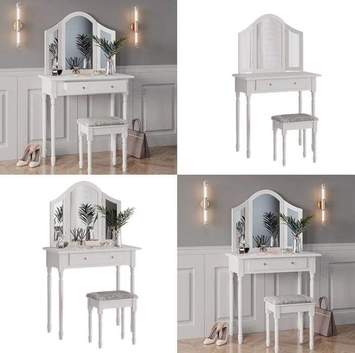 Дамска тоалетка с огледало Vicco 5059