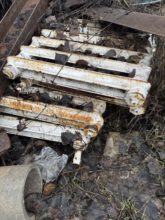 Чугунные батареи б/у