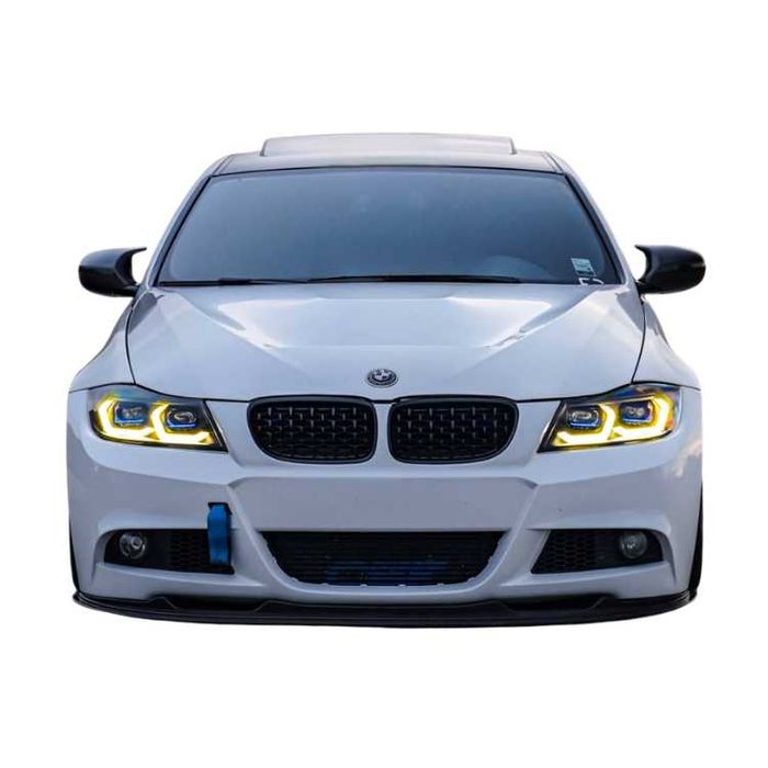 Faruri Full LED BMW Seria 3 E90 E91 DRL Alb/Galben Plug&Play GARANTIE