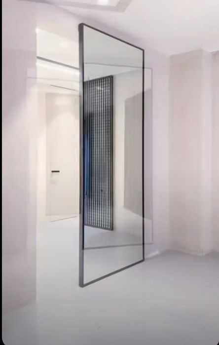 Скрытые двери с раздвижным механизмом