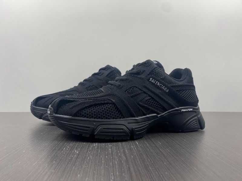 Balenciaga Phantom Triple Black Black/Dark Green