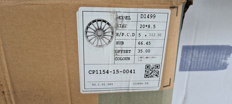 20цола Mercedes Мерцедес 4бр