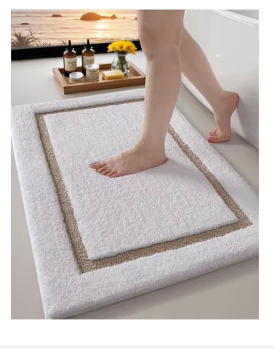 Covor Antiderapant pentru Baie cu Uscare Rapidă
