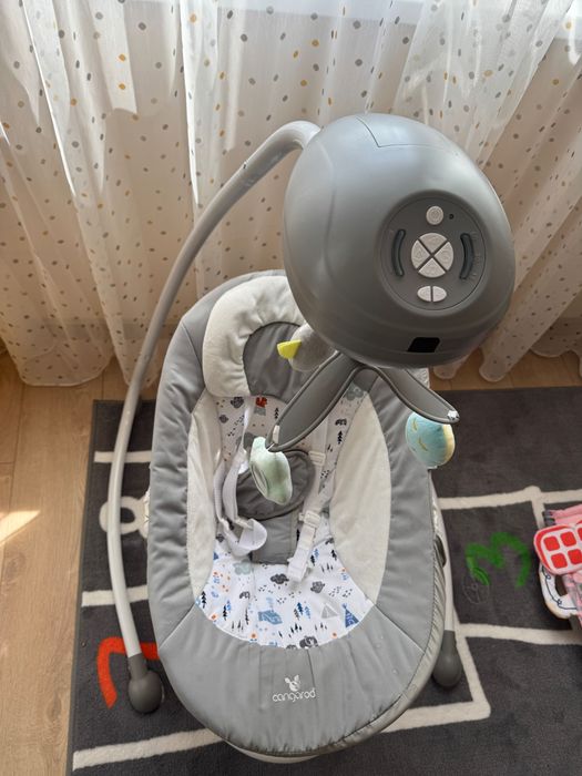 Cangaroo Woodsy електрическа бебешка люлка за дома