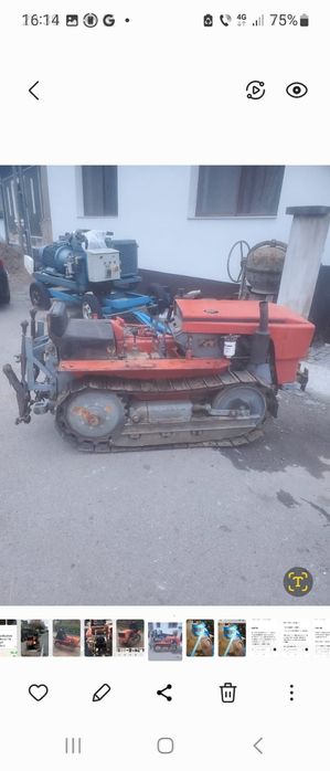 Vând tractoraș pe senile