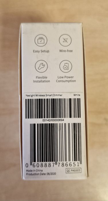 Yeelight Dimmer Smart Switch YLKG07YL, Bluetooth Nou