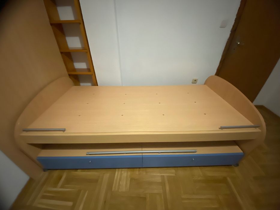 Двойно детско легло 90x200см, с матраци