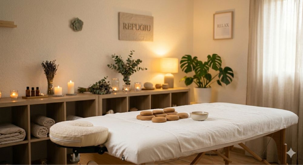 Masaj de relaxare si detensionare musculara.