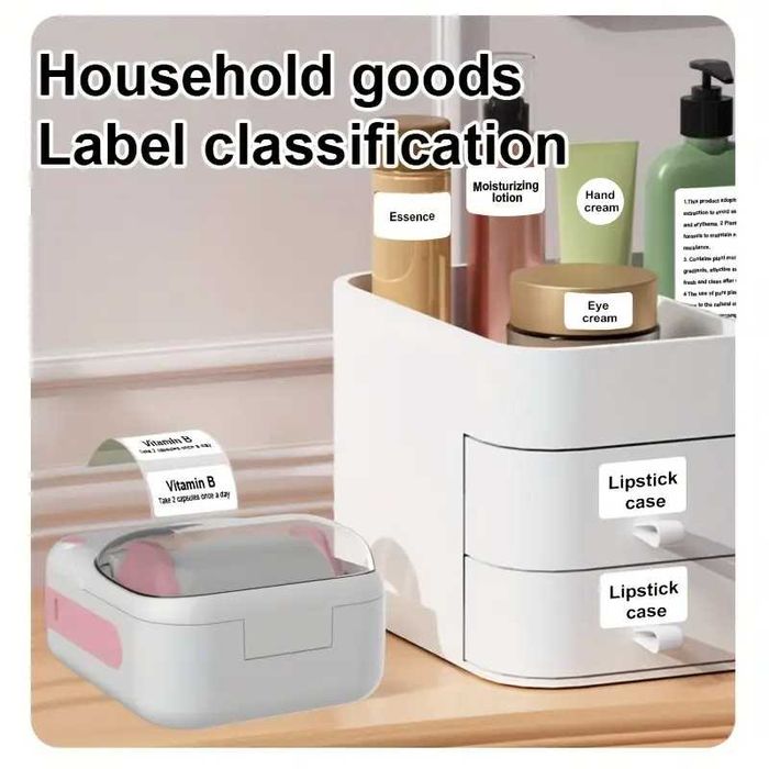 Преносим Bluetooth Термален Принтер за етикети Термопринтер за стикери