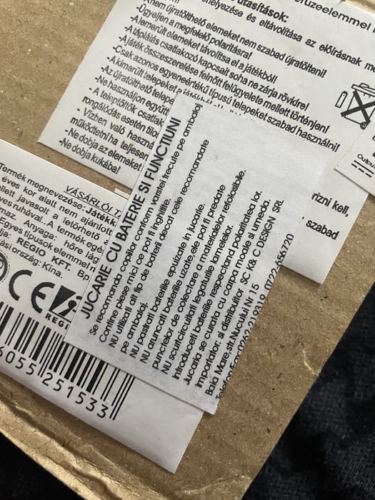 Jucarie sabie cu luminite si baterii noua (2+1 gratis)