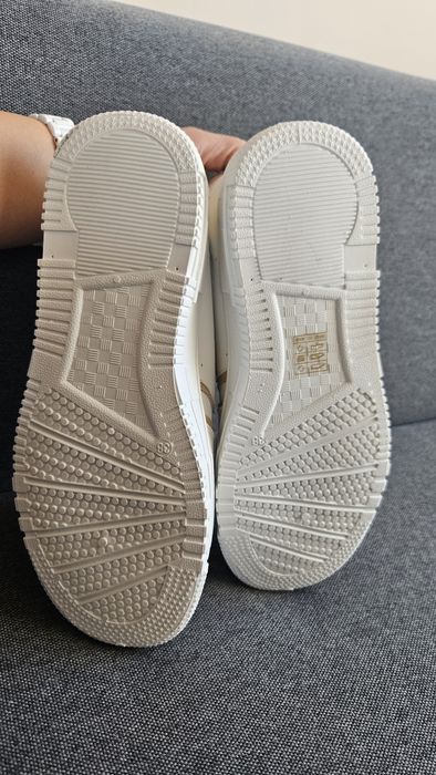 Кецове високи бяло и бежово 38