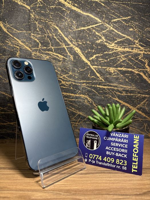 Iphone 12 Pro Max/512Gb/Garantie 2Ani Centrul de Telefoane/Rate