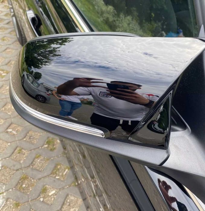 Капаци за огледалата за БМВ BMW пиано лак карбон задно виждане