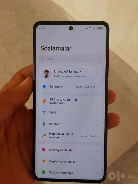 tecno camon 20 8/256