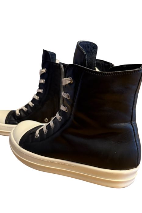 Rick Owens Ramones hi-top adidasi din piele - 42