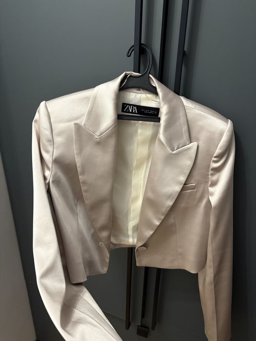Късо сако / блейзер Зара Zara