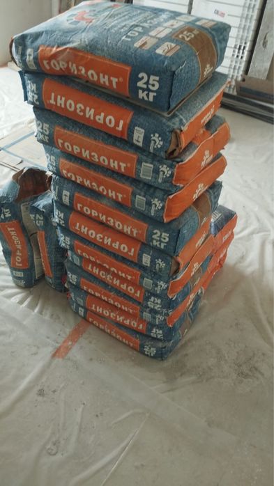 11 мешков наливного пола