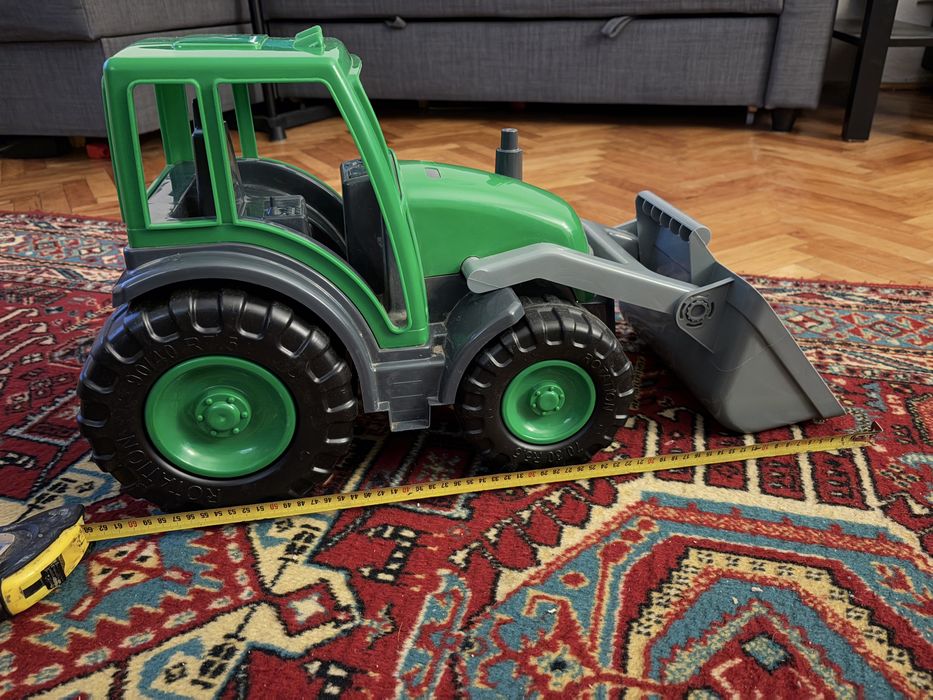 Tractor de plastic
