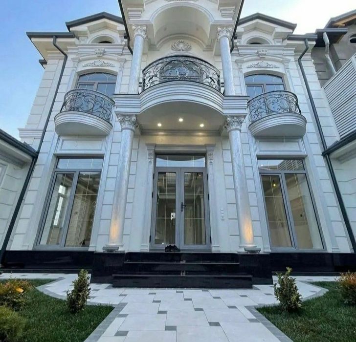 Травертин фасад в Ташкенте мастер travertin ustasi алюкобонд аликабонд