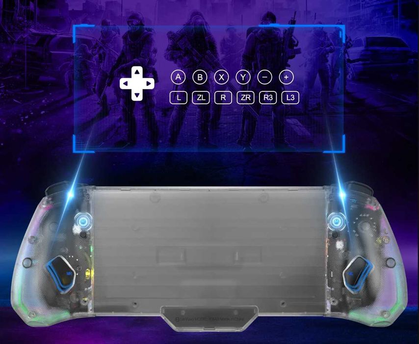 Controller Nintendo Switch v1/oled TMR joysticks, swappable thumbstick