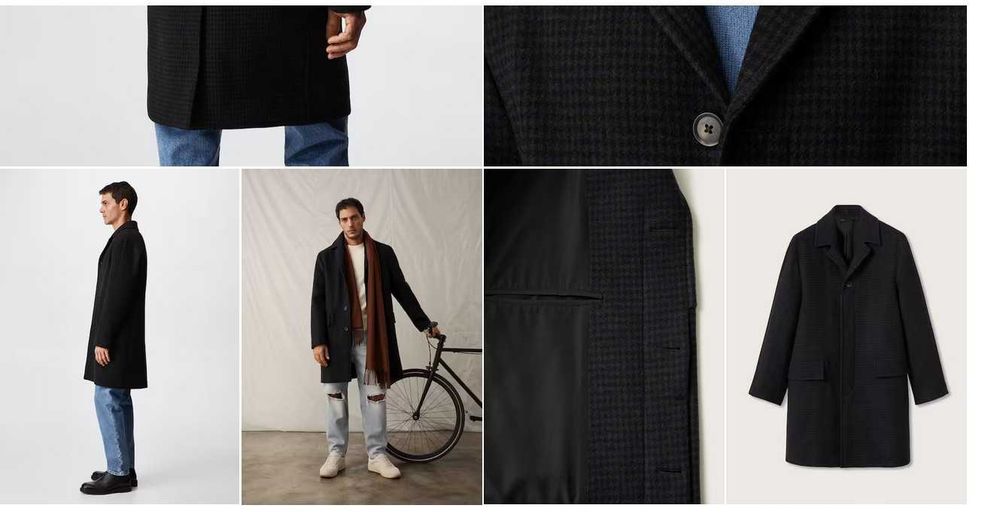 Vand palton Mango MNG, 2023, nou - pret excelent!