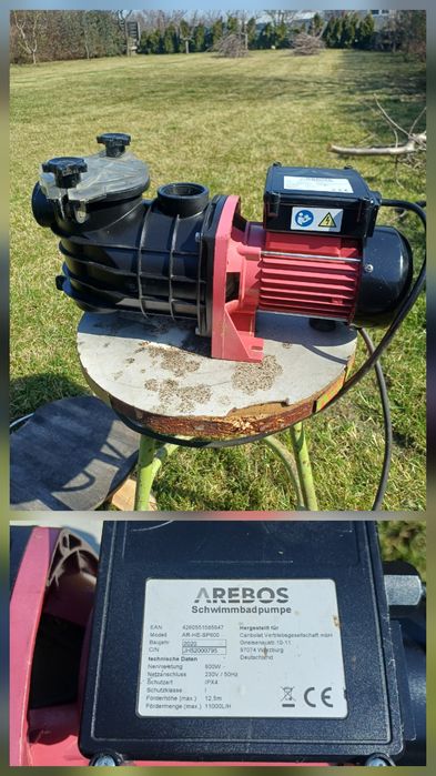 Pompe recirculare piscina debit mare