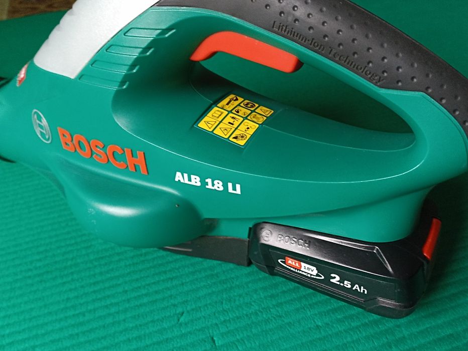 ALB-18-Li, suflanta(frunze / praf) Bosch, cu acumulator, stare f.buna